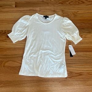 *new with tags* white top